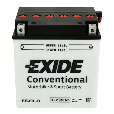 Exide Conventional 30Ah 300A right+ YB30L-B