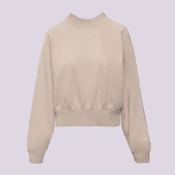 Champion Суитчър Mock Turtle Neck Sweatshirt дамски Дрехи Суичъри 117637MS016 Бежов XS (117637MS016)