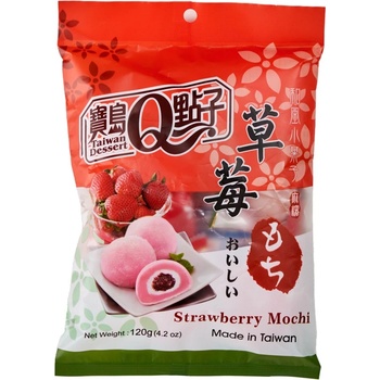 Q Brand Mochi jahoda 120 g