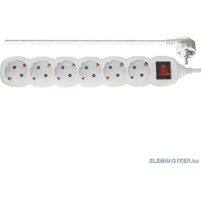 EMOS 6 Plug 2 m Switch (P1622/1922160200)