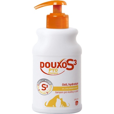 Douxo S3 Pyo šampon pro psy a kočky 200 ml
