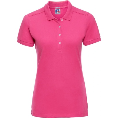 Russell Polokošile 566F elastická krátký rukáv dámská COT-10566F31000 Fuchsia