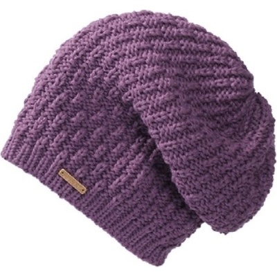 Pletex pletená čepice s fleecovou podšívkou L488 Pudrově fialková