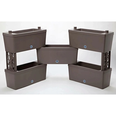Bama Květináč 59 x 23 x 27 cm plast béžový