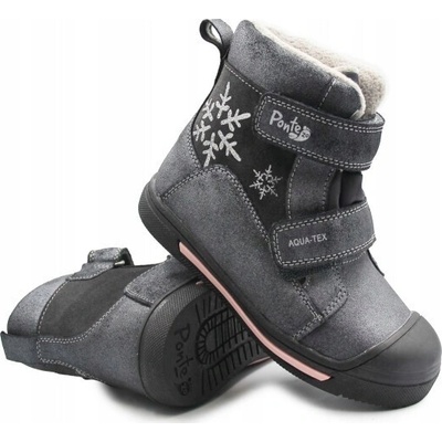 Ponte kožené kotníkové boty s membránou aqua-tex podzimní zimní voděodolné