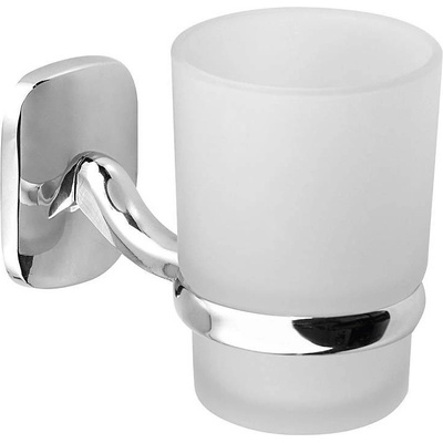 Aqualine Rumba Sklenka s držákem, chrom/mléčné sklo RB104 – Zbozi.Blesk.cz