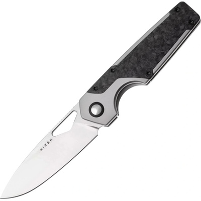 Kizer Serpentine, Satin Elmax, Ti&Carbon Fiber Ki3759FDA1