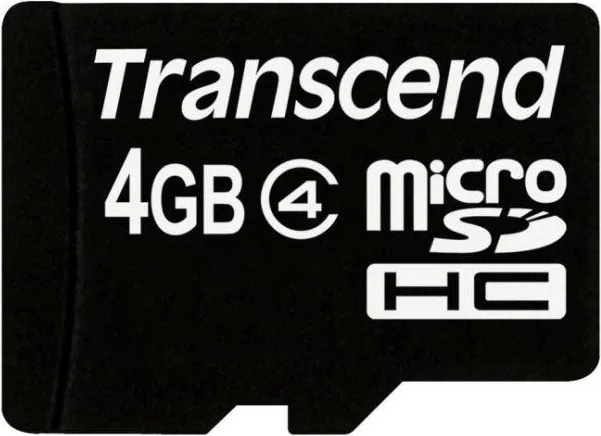 Transcend microSDHC 4GB C4 TS4GUSDHC4