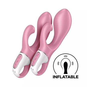 Image 1 of Satisfyer Презаредим надуваем рабит вибратор Air Pump Bunny 2 Satisfyer