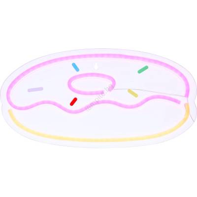Atmosphera - LED неонова стенна декорация DONUT LED/5V (P7188)