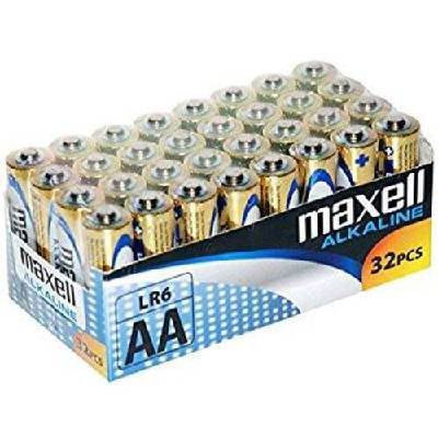 Алкални батерии MAXELL LR6 1, 5V AA 32 бр. pack (ML-BA-LR6-32PK)