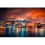 DIMEX ART Флизелинов фототапет ню йорк по залез 375 x 250 см