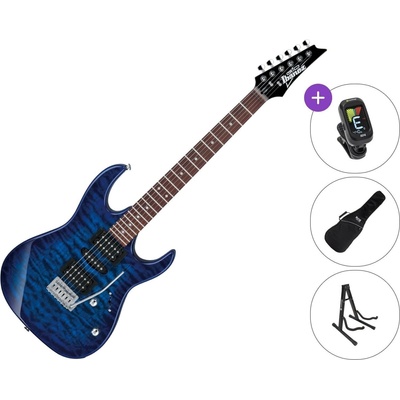 Ibanez GRX70QA-TBB SET Transparent Blue Burst Електрическа китара