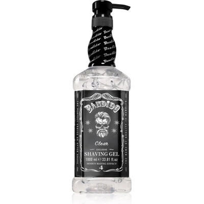 BANDIDO Shaving Gel гел за бръснене цвят Clear Exclusive 1000ml