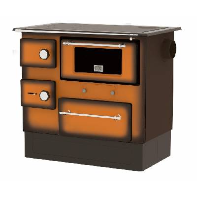 ALFA PLAM ALFA PLAM, sporák REGULAR 46 ECO, teplovzdušný 8 kW, pravý, melír