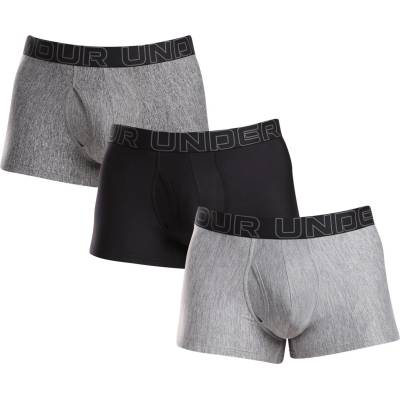 Under Armour Мъжки боксерки Under Armour M UA Perf Tech 3in (3 бр. ) Under Armour | Siv | МЪЖЕ | S