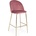 Bizzotto Бар стол CARRY 51x55x105cm руж/злато (0734300)