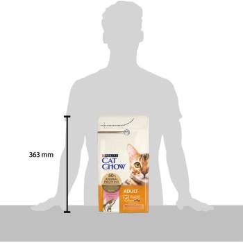 Purina Adult Cat Chow tuňák losos 1,5 kg
