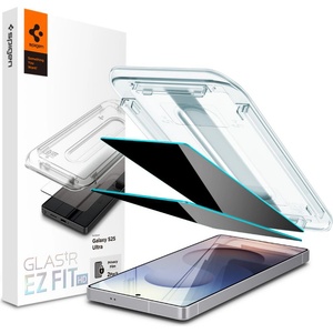 Spigen - Glas. tR EZ-FIT HD (2 Броя) - Samsung Galaxy S25 Ultra - Privacy (затъмнен под ъгъл)