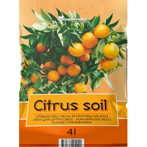 Seklos Почвен субстрат за Цитруси и Фикус Citrus soil - 4 л