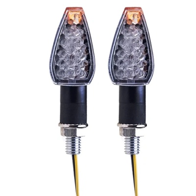 Мигач за мотор с led светлина 2бр 253224