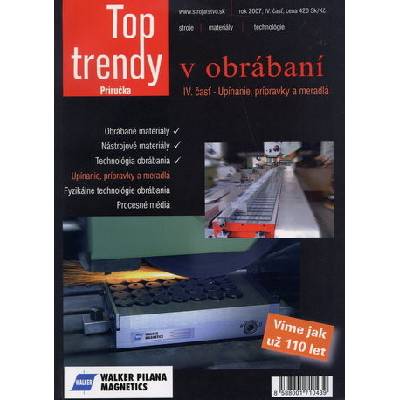 Top trendy v obrábaní IV