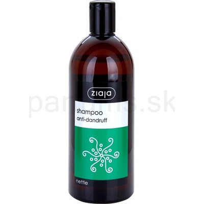 Ziaja Nettle s výtažky z kopřivy proti lupům šampón na vlasy 500 ml