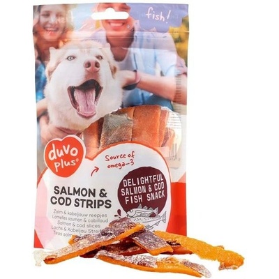 Duvo+ Fish! Duvo+ dog Fish! Salmon & cod strips 150 g