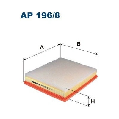 FILTRON Vzduchový filter AP 196/8