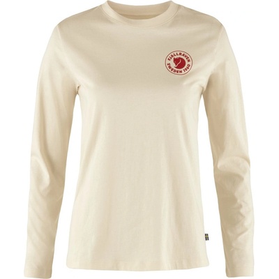 Fjallraven 1960 Logo T-shirt L/S W chalk white
