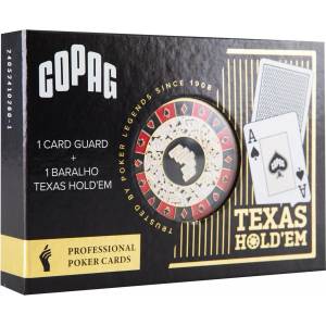 Cartamundi Карти за игра Texas Hold'em + dealer 100% Plastic