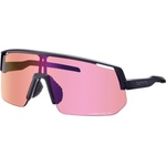 Shimano Очила за колоездене Shimano Technium L Trail S2 Cycling glasses - Matte Black / Purple - размер One Size (205-6948-0111)