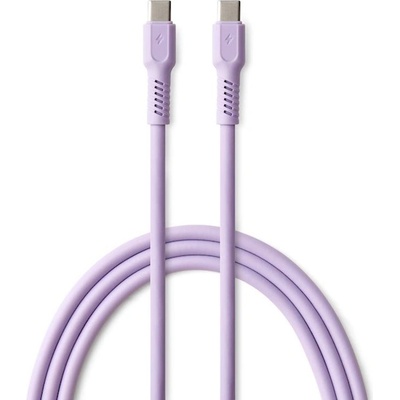 COLORUM usb-c - usb-c КАБЕЛ 1, 8 М ЛАВАНДУЛА