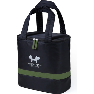 United Pets пътна чанта, черно-зелена (UTP1901NV)