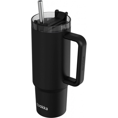 Quokka Vibe Smartgrip Nerezový Termo pohár Black 880 ml