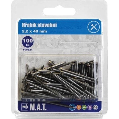 M.A.T. GROUP Hřebík stavební 40x2,2mm (100ks)