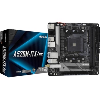 Image 1 of ASRock A520M-ITX/AC
