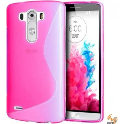 LG Силиконов калъф за lg g3 розов