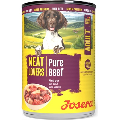 Josera Meatlovers Pure hovädzie 24 x 400 g