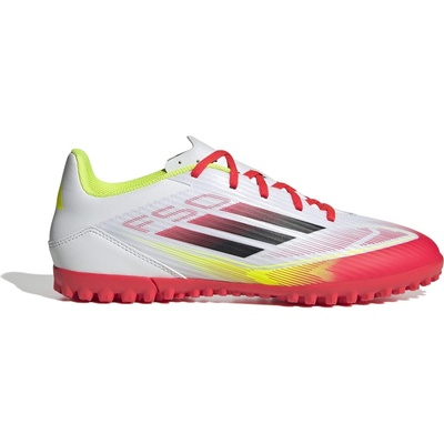 Adidas Футболни стоножки Adidas F50 Adults Club Astro Turf Football Boots - White/Red