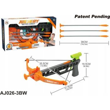 Sada kuše so štítom a šípmi Ramiz AJ026-3BW