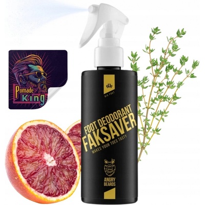 Angry Beards Foot Deodorant Faksaver 200 ml – Zboží Dáma