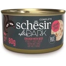 Schesir Cat After Dark Paté kura hovädzie 80 g
