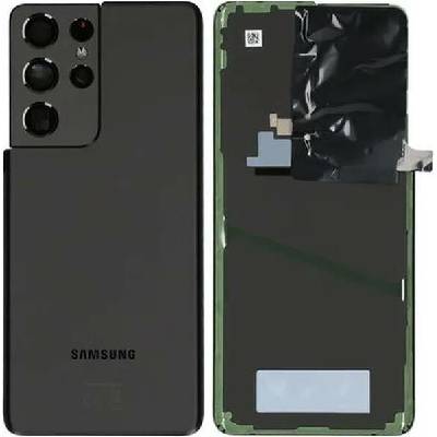 Samsung Galaxy S21 Ultra G998B - Bateriový Kryt (Phantom Black) - GH82-24499A Genuine Service Pack, Phantom Black
