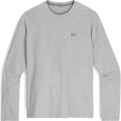 Outdoor Research Мъжка спортна тениска Outdoor Research ActiveIce Spectrum Sun Long Sleeve Tee Sport shirt - Grey Heather - размер XL (216-8528-0414)