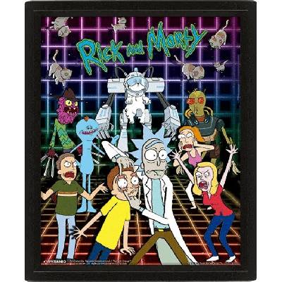 Obraz 3D Ricky a Morty