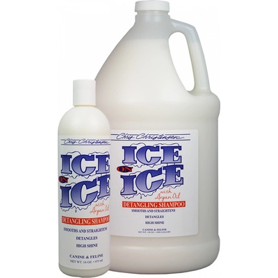 Chris Christensen Rozčesávací šampon Ice on Ice s arganovým olejem-Ice on Ice Detangling Shampoo 3,79 l