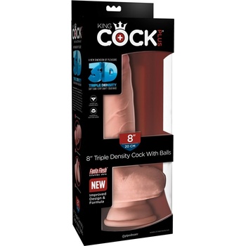 Pipedream Kcp 8 td Мек пенис с тестиси