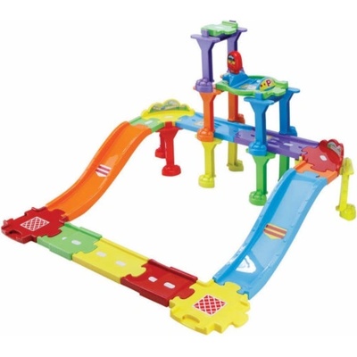 VTech Tut Tut Baby Flitzer silniční a mostová sada velké, autíčko
