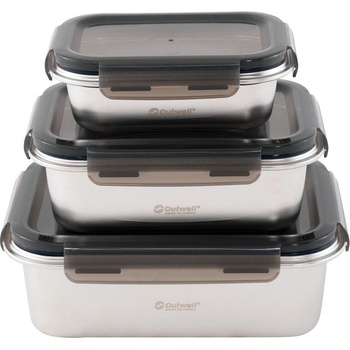 Outwell Camper Food Box Set Цвят: сив